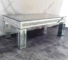 Modern Living Room Furniture Crushed Diamond Coffee Table