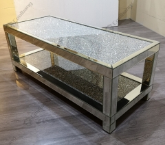 Modern Living Room Furniture Crushed Diamond Coffee Table