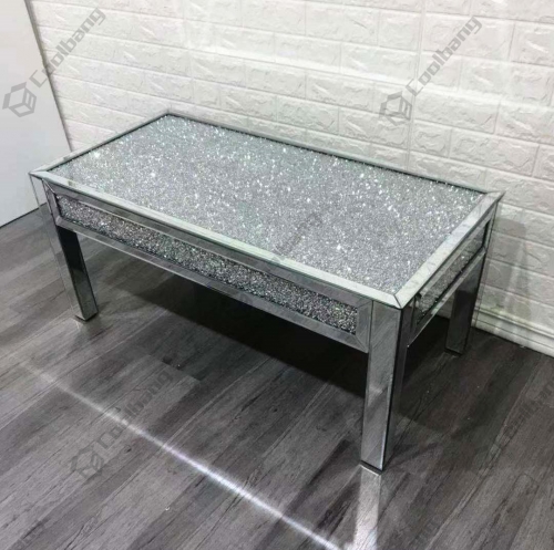 Modern Living Room Furniture Crushed Diamond Coffee Table