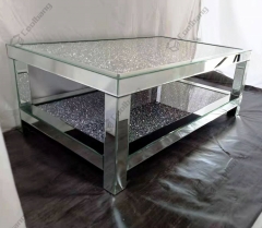 Modern Living Room Furniture Crushed Diamond Coffee Table