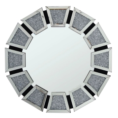 Modern Home Crushed Diamond Wall Mirror