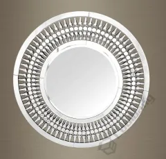 Modern Home Crushed Diamond Wall Mirror