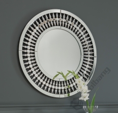 Modern Home Crushed Diamond Wall Mirror