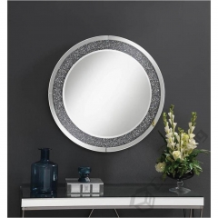 Modern Home Crushed Diamond Wall Mirror