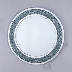 Modern Home Crushed Diamond Wall Mirror