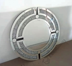 Modern Home Crushed Diamond Wall Mirror