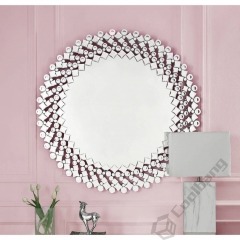 Modern Home Crushed Diamond Wall Mirror