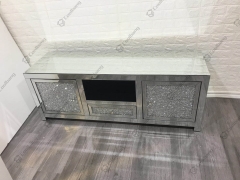 Living Room Crushed Diamond TV Unit Stand Table