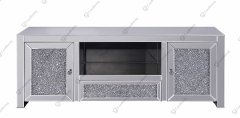 Living Room Crushed Diamond TV Unit Stand Table