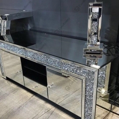 Living Room Crushed Diamond TV Unit Stand Table