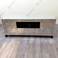 Living Room Crushed Diamond TV Unit Stand Table