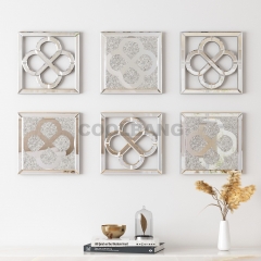 Modern Sliver Mirror Decorative Combination Wall Art