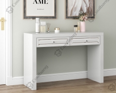 New Bedroom Furniture 2 Drawers white Mirrored Dressing Table