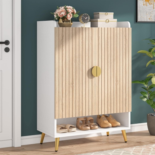 Wholesale Cheap Wooden Adjustable Shelves Shoe Cabinet Shoe Rack Storage Organizer For Entryway