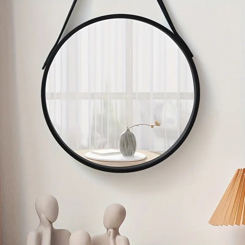 Modern Makeup Mirror Metal Frame Bathroom Vanity Mirror Wall-mounted Bathroom Mirror