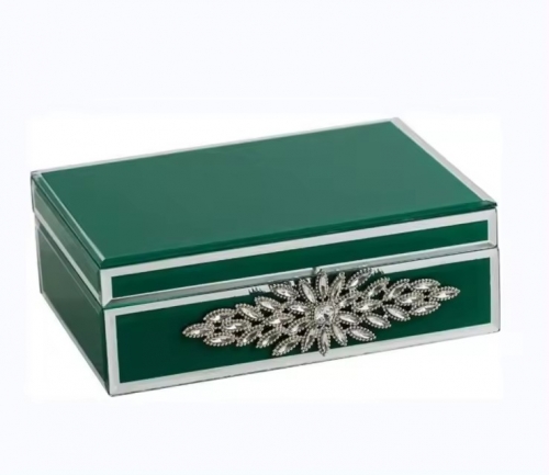 Luxury Green Jewelry storage box gift box for jewelry for bedroom