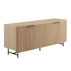 Multi-functional Hidden Compartments Buffet Sideboard Living Room TV Cabinet with Storage Drawer
