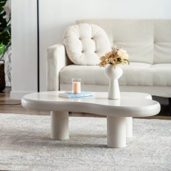 Modern Cloud Shaped Coffee Table for Living Room