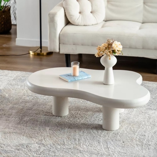Modern Cloud Shaped Coffee Table for Living Room