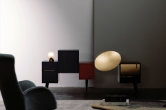 Minimalist Artistic Sideboard with Modular Drawers for Luxury Homes and Hospitality