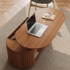 Modern 47 Inch Lift up Coffee Table for Home Office and Living Room