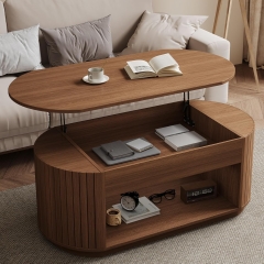 Modern 47 Inch Lift up Coffee Table for Home Office and Living Room