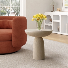3-Piece Mushroom Shaped Table Set Magnesium Oxide Material Custom Fiberglass Option