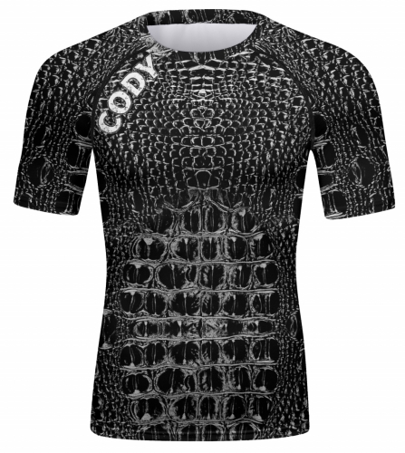 Men Short Sleeve Shirt Compression short Sport T-shirt Cool Dry Baselayer Shirt Round Collar Fantastic--look Sportness Sweatshirt(231571)