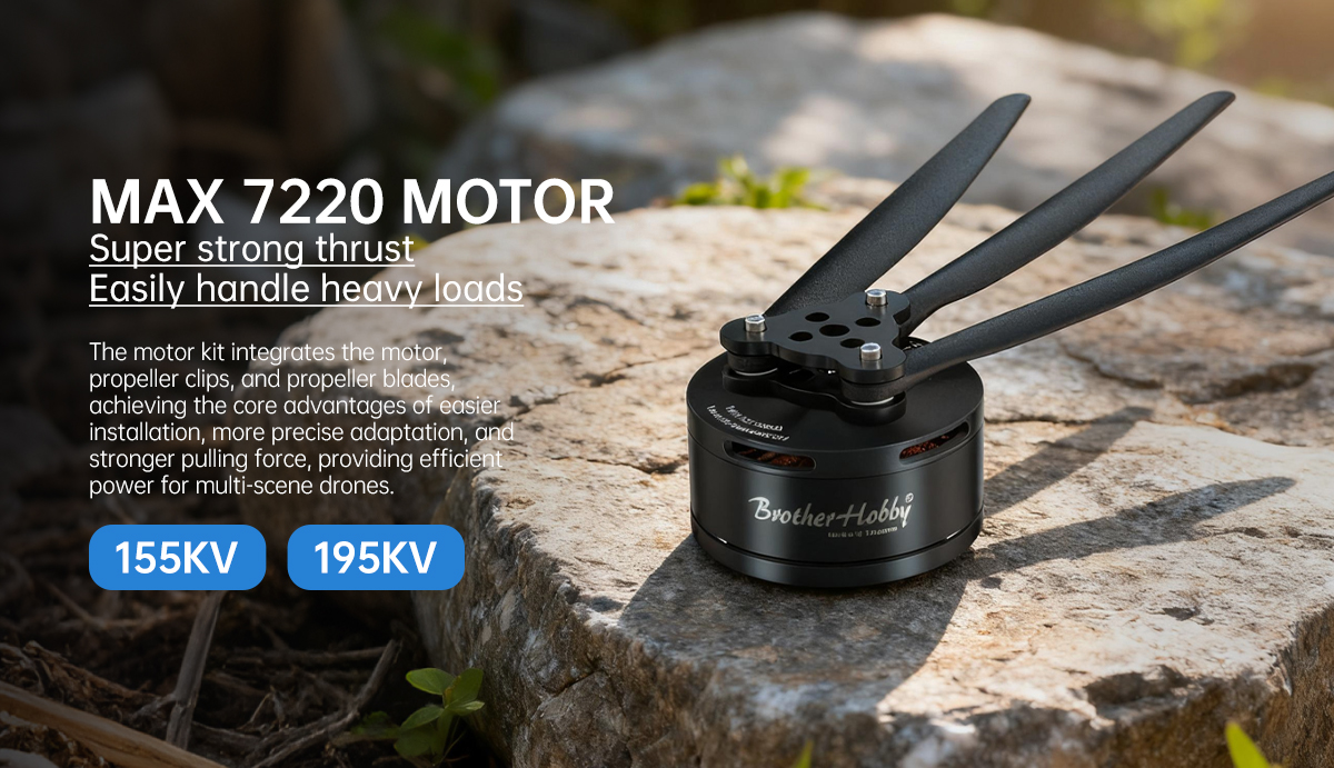 BrotherHobby MAX 7220-155KV/195KV Motor