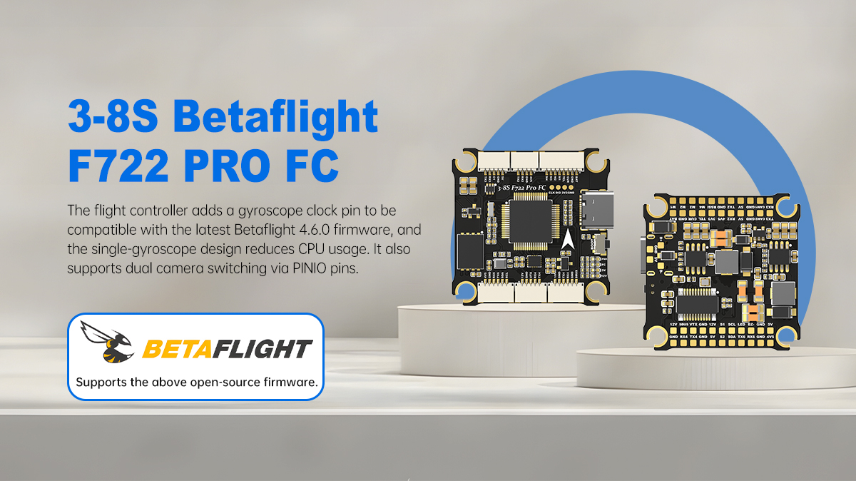 Returner 3-8S F722 PRO Betaflight Flight Controller