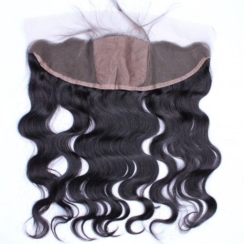 Body Wave Silk Base Closure + 13x4 Lace Frontal Remy Human Hair Pre Plucked Hairline Bleached Knots With Baby Hair