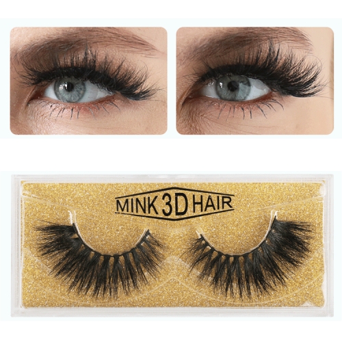 Manufacturers Wholesale Cosmetics Multi-Level Natural Thick 3D Mink Hair Eyelashes