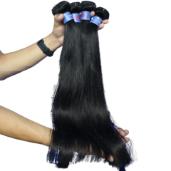3 Bundles Straight Hair Factory In China Cheap Natural 100% Best Quality Virgin Straight Hair Weft