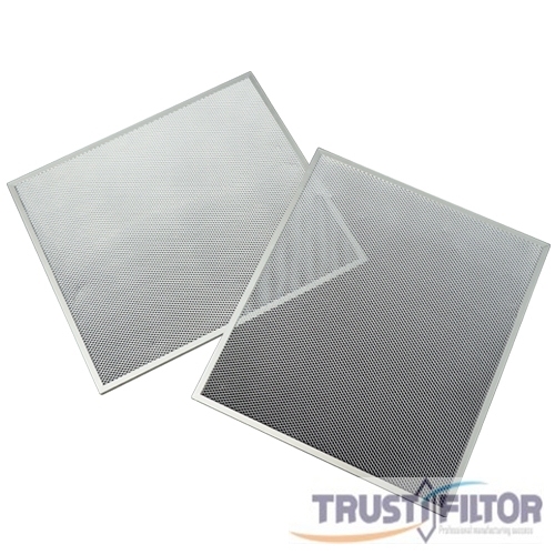 Diamond aluminum mesh photocatalyst filter