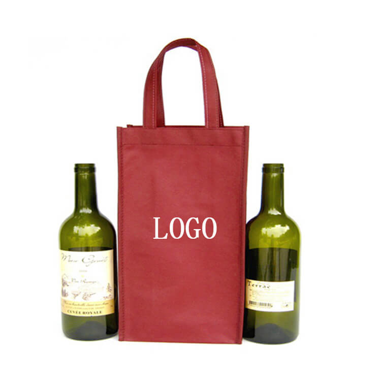 4 Bottle 6 Bottles Non-Woven Wine Bag Custom Promotion Eco-Friendly PP ...