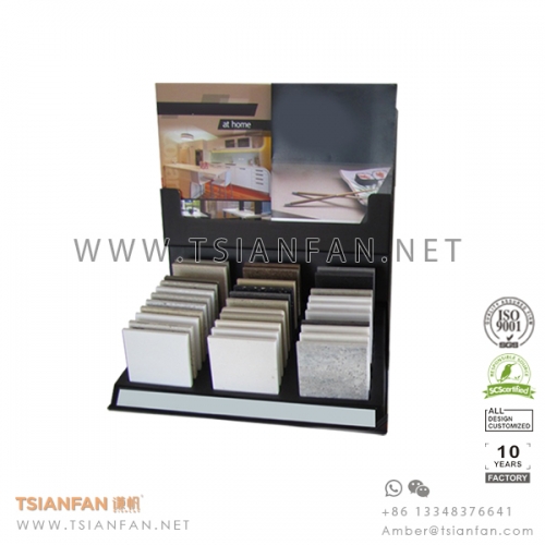 Acrylic Quartz Stone Counter Display and Marble Table Stand