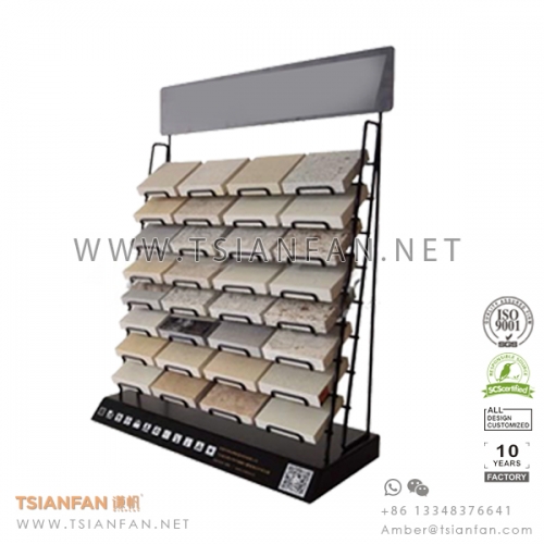 Granite Stone Sample Counter Display Rack