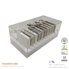 Acrylic Granite and Marble Stone Sample Display Box