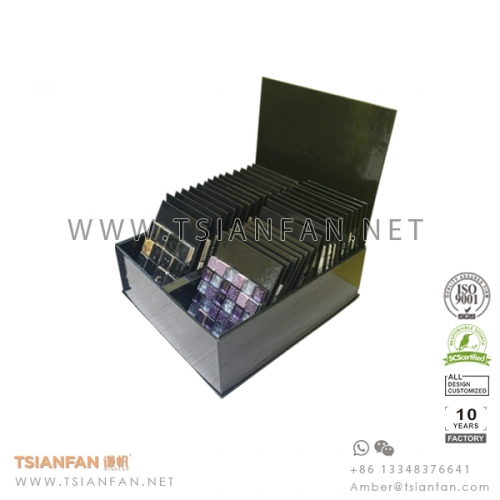 Cardboard Glass Mosaic Tile Sample Display Box