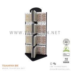 Metal Net Spinning Mosaic Tile Display Rack