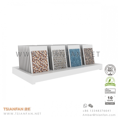 Tile Table Rack , Mosaic Counter Top Display Stand