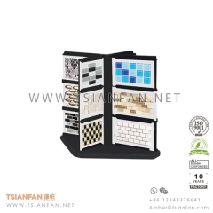 Spinning Tile Table Display Stand for Mosaic and Stone