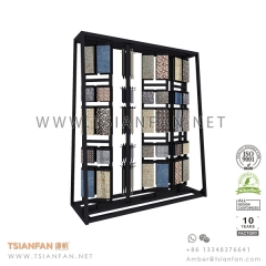 Rotating Mosaic Tile Display Rack