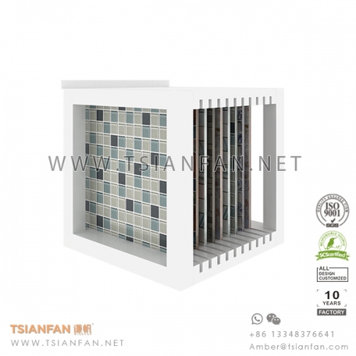Mosaic Tile board Display shelf for Technical wall