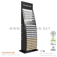 Granite and Quartz Surface Sample Display Tower