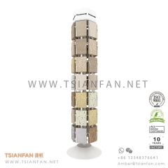 Quartz Surface Sample Display Tower,Stone Display Stand For Quartz