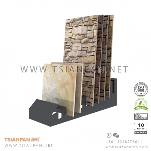 Metal Showroom Stone Tile Display Rack
