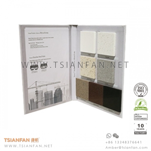 Artifical Stone Tile Sample Display Folder