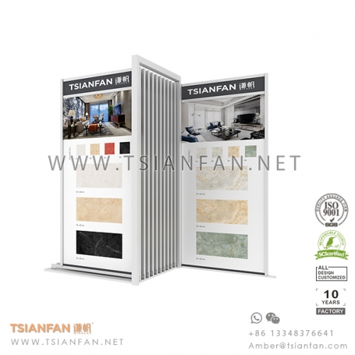 Sliding Ceramic Tile Display System