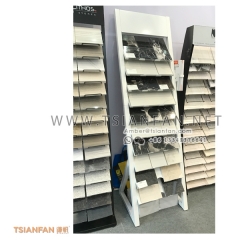 Showroom Quartz Stone and Porcelain Tile Display Rack